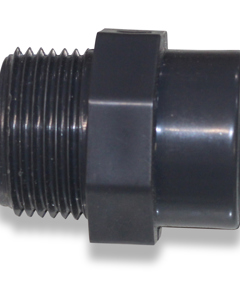 Adapter nipple 1" ET to 3/4" IT PVC ND16